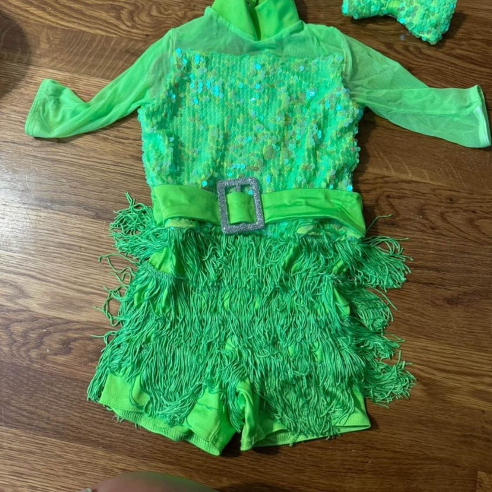 Green youth Weissman jazz costume